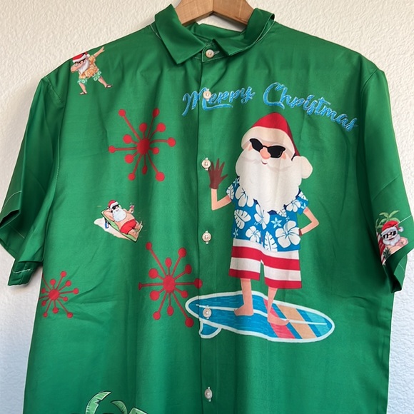 Christmas Aloha Shirt - Picture 8 of 15